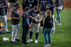 MLB: World Series-Tampa Bay Rays at Los Angeles Dodgers