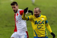 Utkání 20. kola první fotbalové ligy: FK Teplice - Slavia Praha