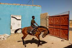 Zohra Bensemraová: Fotopříběh - Mladý senegalský žokej touží po světové slávě