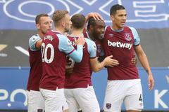 Leicester - West Ham United, Premier League (Coufal)