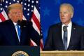 První reakce na volby: Joe Biden a Donald Trump.