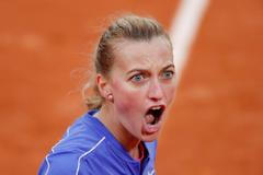 Mocný obrat Kvitové. Česká tenistka se proti mladé Fernandezové nadřela, ale jde dál