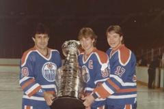 Jaroslav Pouzar Jari Kurri Wayne Gretzky