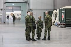 Armádní polní nemocnice v Letňanech - koronavirus