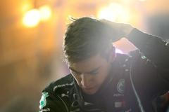 George Russell z Mercedesu ve VC Sáchiru formule 1 2020