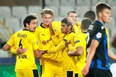 Liga mistrů 2020, třetí kolo: Bruggy vs. Dortmund