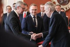 Miloš Zeman jmenoval ministrem průmyslu - Karel Havlíček, ministryní spravedlnosti - Marie Benešová a ministrem dopravy - Vladimír Kremlík