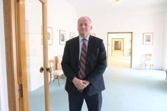 Poradce prezidenta Roman Prymula letos v březnu na Pražském hradu