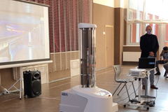 Dezinfekční robot UVD Robots, 1. 10. 2020