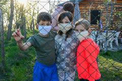 dětský domov, děti, roušky