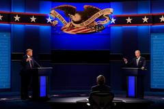 Trump Biden předvolební debata
