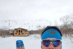 Matvej Jelisejev s manželkou Annou