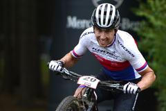 Závod SP horských kol v Novém městě na Moravě 2020