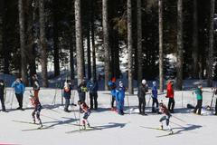 Štafeta biatlonistek na MS v Pokljuce