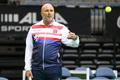 Fed Cup, Česko - Švýcarsko, David Kotyza, trénink