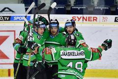 Radost hokejistů Mladé Boleslavi