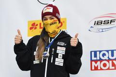 Anna Fernstädtová, druhá z SP v Königssee