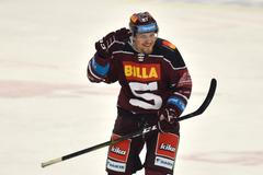 Hokejový útočník Jiří Smejkal v dresu Sparty v sezoně 2019/20