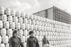 Jednorázové užití / Fotogalerie / Unikátní fotky. Před 50 lety se v Nošovicích poprvé zjevilo pivní božstvo Radegast