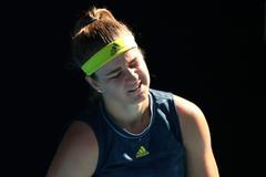 Australian Open 2021, semifinále (Karolína Muchová)