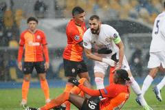 Liga mistrů 2020/21, Šachtar Doněck - Real Madrid: Karim Benzema v souboji s domácími hráči