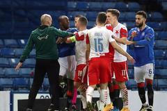 Europa League - Round of 16 Second Leg - Rangers v Slavia Prague