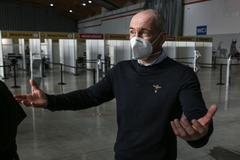 Martin Kuba, ODS, hejtman - Očkování, očkovací centrum České Budějovice, Výstaviště, koronavirus, covid-19, zdravotnictví, pacienti,