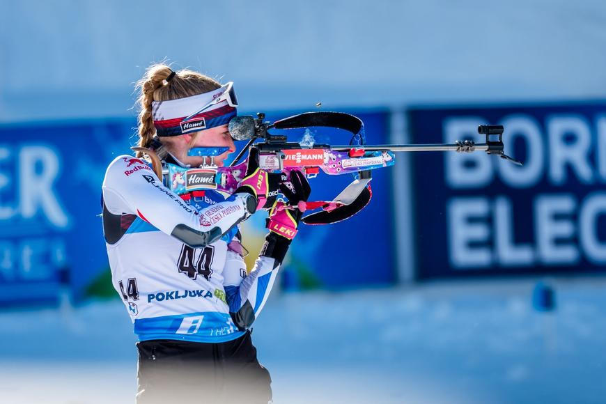 Sedm kulí jako v Sarajevu, ale vedle. Davidová byla na střelnici nejhorší ze všech