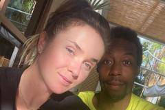 Elina Svitolinová a Gaël Monfils