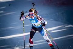 biatlon, MS 2021, Pokljuka, sprint žen, Markéta Davidová