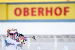 biatlon, Světový pohár 2020/2021, Oberhof, stíhací závod, Markéta Davidová