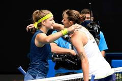 3. kolo Australian Open 2021, Karolína Muchová a Karolína Plíšková