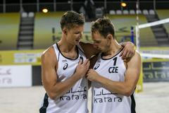 plážový volejbal, Světový okruh 2021, Katar Cup, David Schweiner, Ondřej Perušič