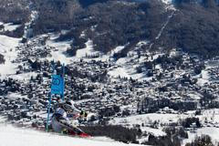 Ester Ledecká při super-G na MS 2021