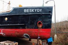 Remorkér Beskydy v Děčíně