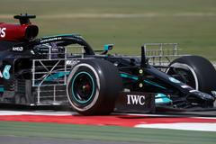 Testy F1 v Bahrajnu 2021: Lewis Hamilton, Mercedes