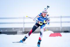 biatlon, Světový pohár 2020/2021, Oberhof, sprint, Markéta Davidová