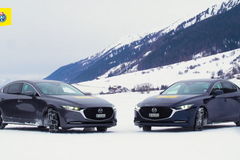 Test jízdních vlastností na zimních a letních gumách