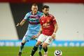 28. kolo anglické fotbalové ligy 2020/21, Manchester United - West Ham: Vladimír Coufal a Bruno Fernandes