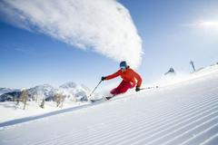 Skiareál Nassfeld v rakouských Korutanech