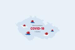 Hlavní problémy covid-19 v Česku