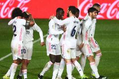 1. kolo španělské fotbalové ligy 2020/21, Real Madrid - Getafe: Radost fotbalistů Realu