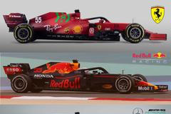 Porovnání monopostů F1 Mercedes, Red Bull a Ferrari pro sezonu 2021