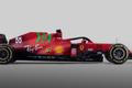 Nový monopost F1 Ferrari SF21 pro sezonu 2021.