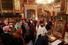 ukrajina koronavirus mše vánoce