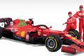 Nový monopost F1 Ferrari SF21 pro sezonu 2021