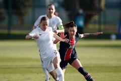 1. osmifinále Ligy mistryň 2020/21, PSG - Sparta: Anna Dlasková a Ramona Bachmannová