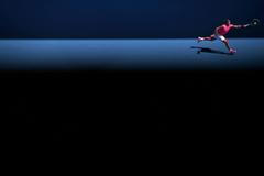 Nejhezčí fotky Reuters 2020 - Španěl Rafael Nadal v prvním kole Australian Open