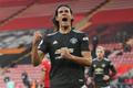 fotbal, anglická liga 2020/2021, Premier League - Southampton v Manchester United, Edinson Cavani