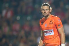 fotbal, Fortuna:Liga, Pardubice - Slavia, Marek Boháč